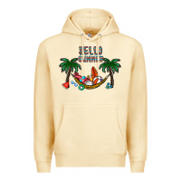 Pina Colada hello summer Premium Hoodie - CowhideDigitalArt