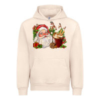 Sandshell santa and hot cocoa cup Urban Hoodie - FaDigitalArtStudio