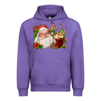 Tulip santa and hot cocoa cup Urban Hoodie - FaDigitalArtStudio