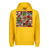 Lemon christmas pig  aztec Premium Hoodie - FaDigitalArtStudio