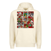 Sandshell christmas pig  aztec Premium Hoodie - FaDigitalArtStudio
