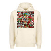 Tofu christmas pig  aztec Premium Hoodie - FaDigitalArtStudio