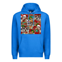 True Royal christmas pig  aztec Premium Hoodie - FaDigitalArtStudio