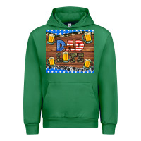 Emerald dad life with beers Urban Hoodie - HRA Design Shop