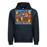 Navy dad life with beers Urban Hoodie - HRA Design Shop