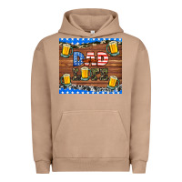 Pigment Burro dad life with beers Urban Hoodie - HRA Design Shop