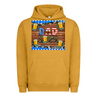 Pigment Peanut Butter dad life with beers Urban Hoodie - HRA Design Shop