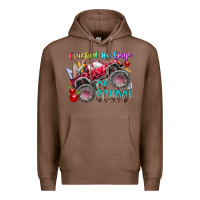 Chestnut crushed 100 days of school Premium Hoodie - RacoonDesign