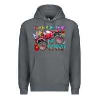 Rock crushed 100 days of school Premium Hoodie - RacoonDesign