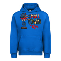Cobalt small town usa Urban Hoodie - CowhideDigitalArt