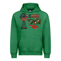 Emerald small town usa Urban Hoodie - CowhideDigitalArt