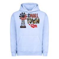 Pigment Grape Ice small town usa Urban Hoodie - CowhideDigitalArt