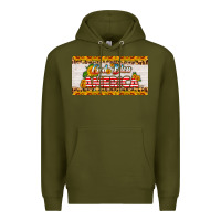 God Bless America Sunflower License Plate Premium Hoodie | Teevron
