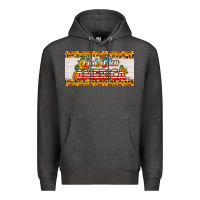 Charcoal Heather god bless america sunflower license plate Premium Hoodie - HRA Design Shop