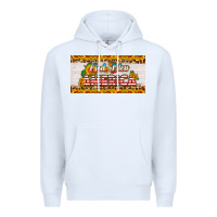 White god bless america sunflower license plate Premium Hoodie - HRA Design Shop