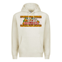 Oatmeal Heather god bless america sunflower license plate Premium Hoodie - HRA Design Shop
