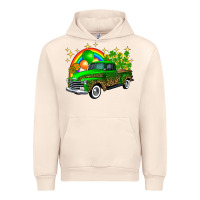 Sandshell st patricks shamrock gold rainbow balloon candy truck Urban Hoodie - FaDigitalArtStudio