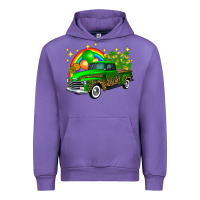 Tulip st patricks shamrock gold rainbow balloon candy truck Urban Hoodie - FaDigitalArtStudio