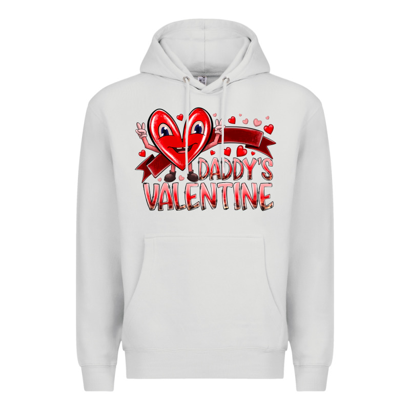 Daddy Is Valentine Premium Hoodie by RacoonDesign | Teevron