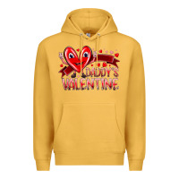 Mustard daddy is valentine Premium Hoodie - RacoonDesign
