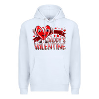White daddy is valentine Premium Hoodie - RacoonDesign