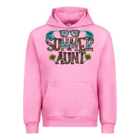 Fuchsia Pink summer aunt Urban Hoodie - CowhideDigitalArt
