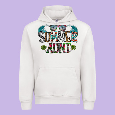 Summer Aunt Urban Hoodie Designed By Cowhidedigitalart