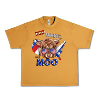 Peanut Butter Red White And Moo Cow Urban Heavy Tee - RanaPortraitStore