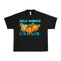 Black hello pumpkin season Urban Heavy Tee - Artiststas