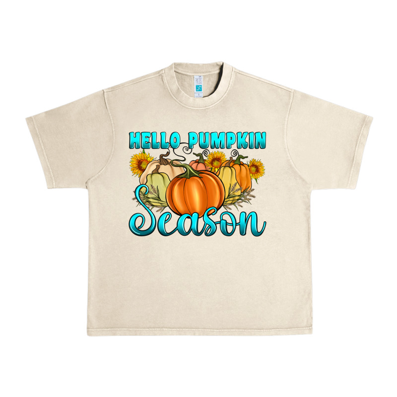 Hello Pumpkin Season Urban Heavy Tee by Artiststas | Teevron