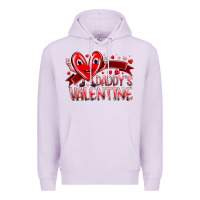 Lilac daddy is valentine Premium Hoodie - RacoonDesign