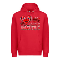 Red daddy is valentine Premium Hoodie - RacoonDesign