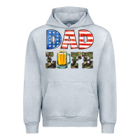 Heather Grey dad life Urban Hoodie - HRA Design Shop