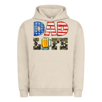 Pigment French Oak dad life Urban Hoodie - HRA Design Shop