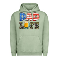 Pigment Oil Green dad life Urban Hoodie - HRA Design Shop