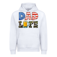 White dad life Urban Hoodie - HRA Design Shop