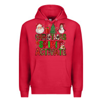 Cardinal christmas spirit activate Premium Hoodie - FaDigitalArtStudio