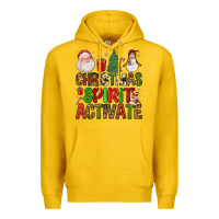 Lemon christmas spirit activate Premium Hoodie - FaDigitalArtStudio