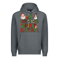 Rock christmas spirit activate Premium Hoodie - FaDigitalArtStudio