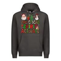 Smoke christmas spirit activate Premium Hoodie - FaDigitalArtStudio