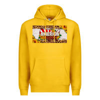 Lemon america map sunflower license plate Premium Hoodie - HRA Design Shop
