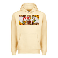Pina Colada america map sunflower license plate Premium Hoodie - HRA Design Shop