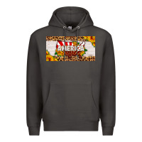 Smoke america map sunflower license plate Premium Hoodie - HRA Design Shop