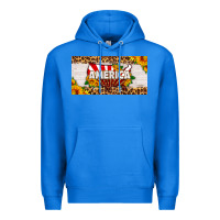 True Royal america map sunflower license plate Premium Hoodie - HRA Design Shop