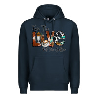 Navy for the love of the coffe Premium Hoodie - CowhideDigitalArt