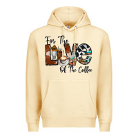 Pina Colada for the love of the coffe Premium Hoodie - CowhideDigitalArt
