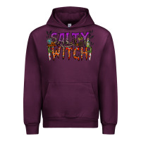 Mauve Wine salty witch Urban Hoodie - RacoonDesign