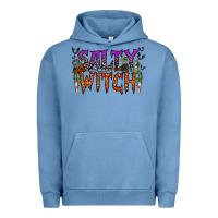 Pigment Pebble Blue salty witch Urban Hoodie - RacoonDesign