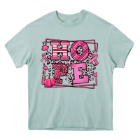 Arona Hope Breast Cancer Awareness Fall Heavy Core Tee - LillyAllenDesigns