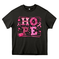 Asphalt Hope Breast Cancer Awareness Fall Heavy Core Tee - LillyAllenDesigns